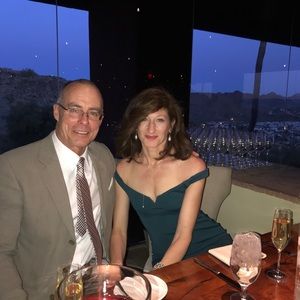 Cinq a Sept Garnet Dress.